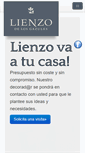 Mobile Screenshot of lienzovaatucasa.com